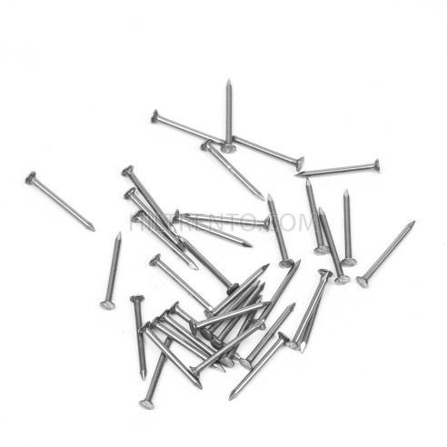 Clavo cabeza plana 14 mm - Caja 1 kg