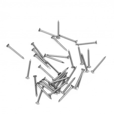 Clavo cabeza plana 14 mm - Caja 1 kg