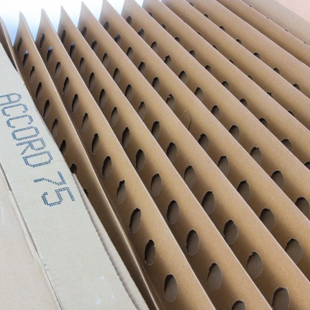 Filtro acordeón cartón cabina pintura difuminar 75 mm 350 pliegues