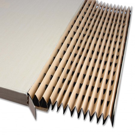 Filtro acordeón cartón cabina pintura difuminar 75 mm 350 pliegues