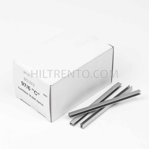 Grapas 97/6 - Caja 10.000 unidades