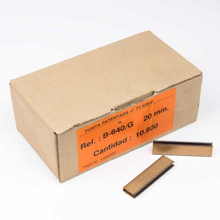 Grapa tacones B/640-17 - Caja 17.300 uds