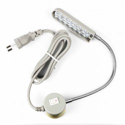 Flexo luz led con imán para máquina coser