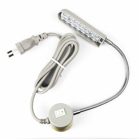 Flexo luz led con imán para máquina coser