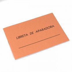 Libreta de aparadora