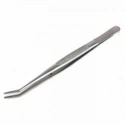 Pinza anatomica acero TWE -6 curva