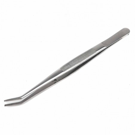 Pinza anatomica acero TWE -6 curva