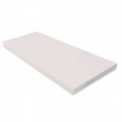 Tablero de corte troquelado blanco 1600x450x50mm