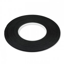 Cinta adhesiva rayón negra 4mm x 50 metros