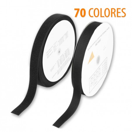 Cinta velcro T 25 mm - Rollo 25 metros