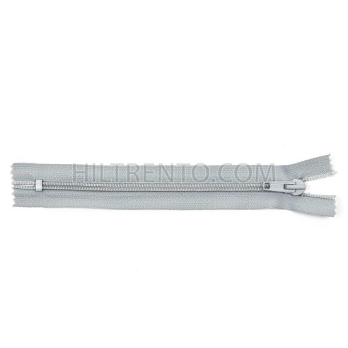 Cremallera Diana 18 cm - Gris claro - Pack 50 uds