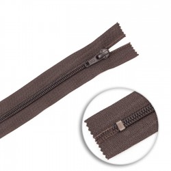 Cremallera CCA 42 cm - Marrón 024 - Pack 50 uds