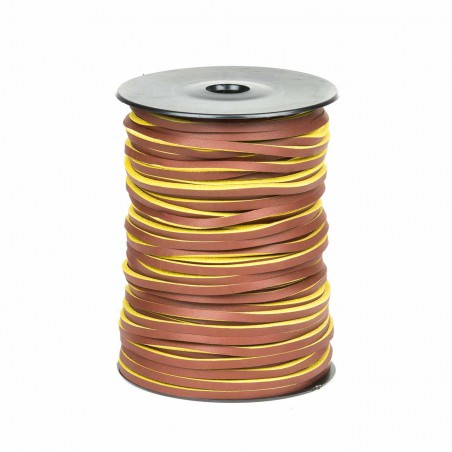 Cordón náutico cuero 20 3.5 mm - Carrete 50 mts