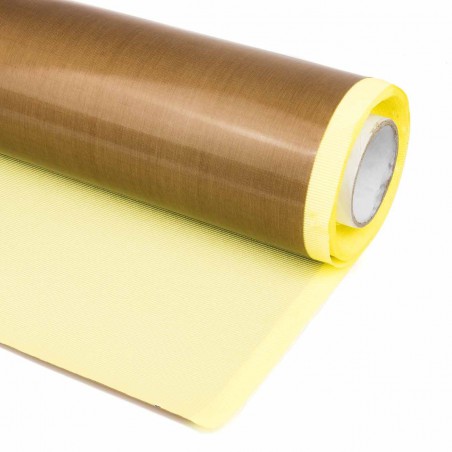 Tela de vidrio adhesiva