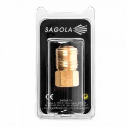 Enchufe latón macho BSPP 1/4” US-MIL