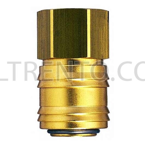 Enchufe latón macho BSPP 1/4” US-MIL