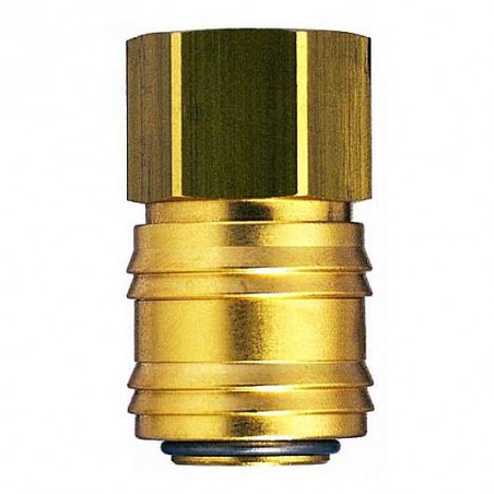 Enchufe latón macho BSPP 1/4” US-MIL