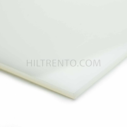 Plancha nylon picar y perforar 200x200x4 mm Especial