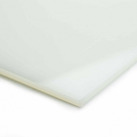 Plancha nylon picar y perforar 200x200x4 mm Especial