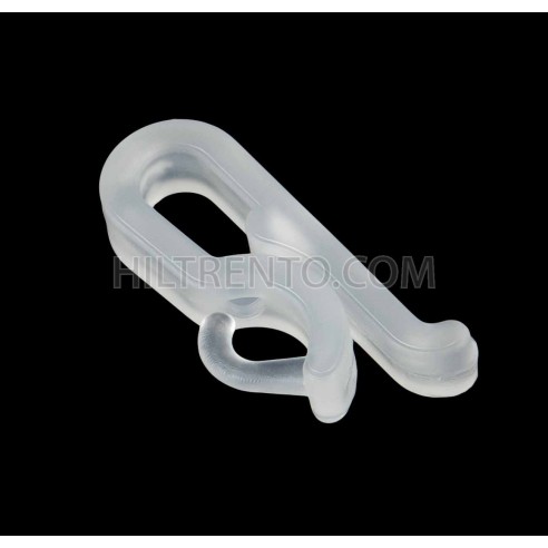 Pinza gancho plástico colgar etiquetas - bolsa 2000 uds