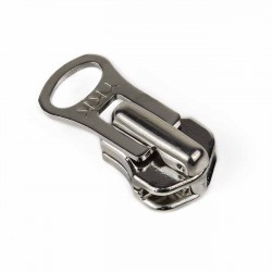 Tirador plateado para cremallera YKK 8-SGWC CHAIN