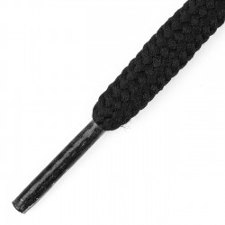Cordón redondo negro 6 mm x 75 cm - CC43375