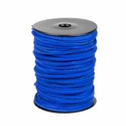 Cordón náutico cuero azulón 3.5 mm - Carrete 50 mts