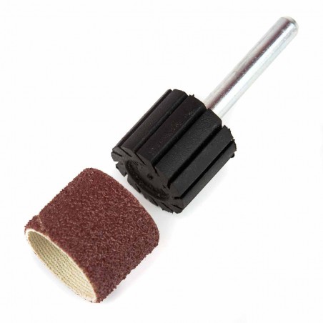 Portamanguitos tambor lija M6 22x20 mm - Pack 5 uds