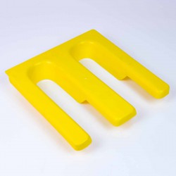 Soporte plastico para carro de via calzado