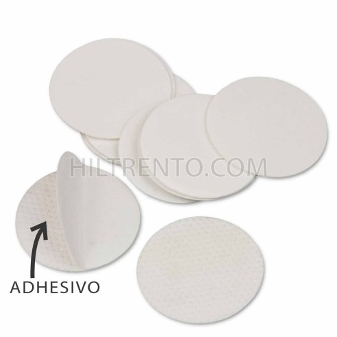 Pegatina circulo doble cara adhesivo 2 caras - Bolsa 1000 uds