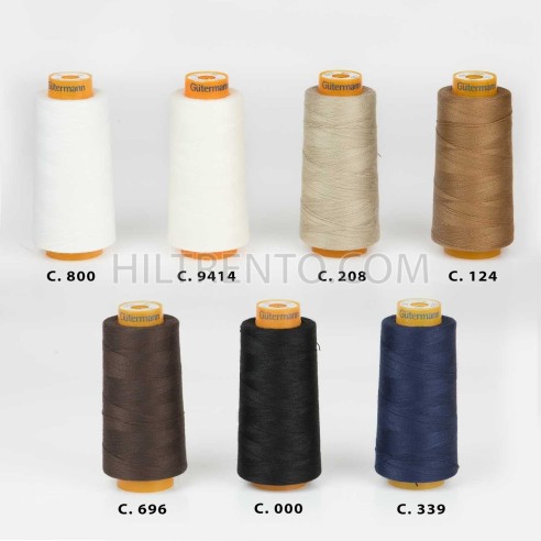 Hilo gutermann poly-cotton para tapicería - bobina 1000 mts
