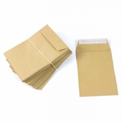 Sobres kraft 10x15 cm para dinero - Pack 100 uds