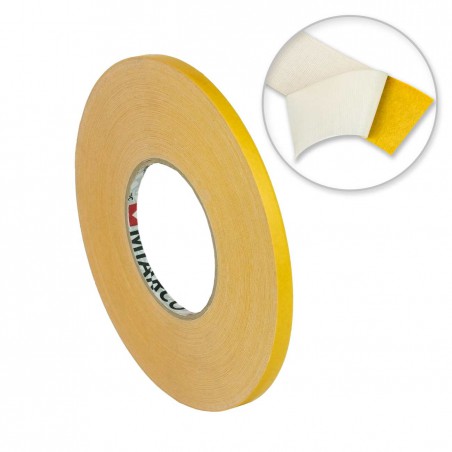 Cinta doble cara moquetas 12mm x 50mts - Caja 50 rollos