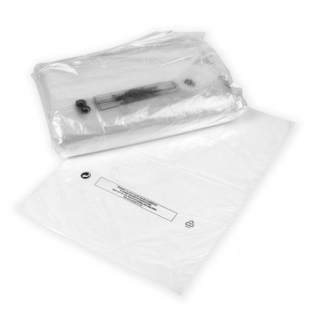 Bolsa transparente seguridad perforada 25x35 - Pack 1 kg