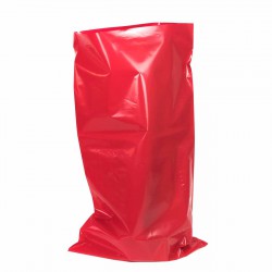 Saco plástico rojo opaco G400 50x90cm - pack 50 uds