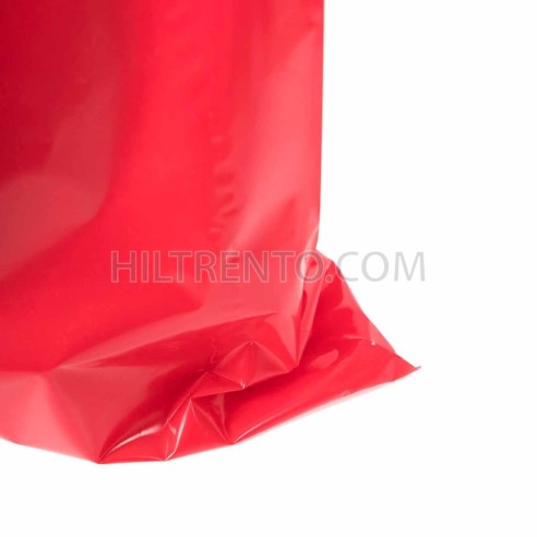 Saco plástico rojo opaco G400 50x90cm - pack 50 uds
