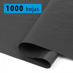 Papel sulfito negro - 1000 hojas