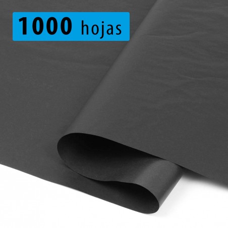 Papel sulfito negro - 1000 hojas
