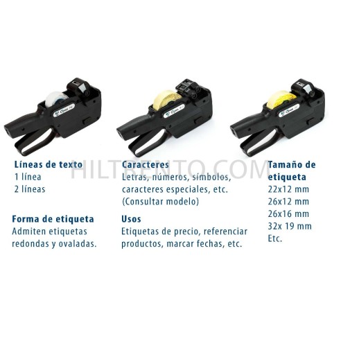 Etiquetadora manual 1 línea Open S6