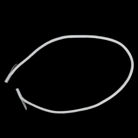 Cordón elástico 2.2 mm, con terminal transparente para carpetas .