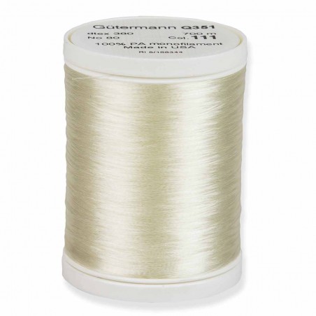 Hilo transparente invisible Guterman Q351 monofilamento 700 metros