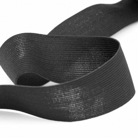 Elástico liso fino textil 40 mm - Rollo 25 metros