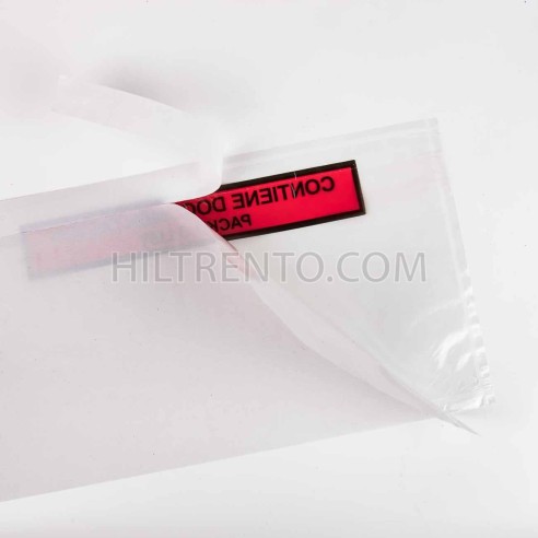 Sobre "contiene documentación" packing list adhesivo 240x140mm - Pack 1000 uds