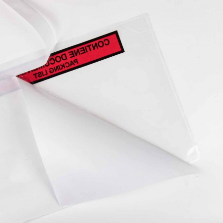 Sobre "contiene documentación" packing list adhesivo 240x180mm - Pack 250 uds