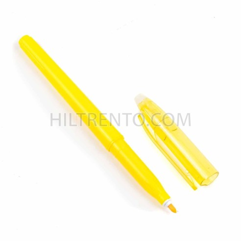 Rotulador figurar amarillo, borrable con calor