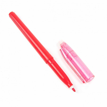 Rotulador figurar rojo, borrable con calor