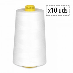 Hilo continuo poliester Nm 80/2