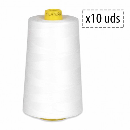 Hilo continuo poliester Nm 80/2