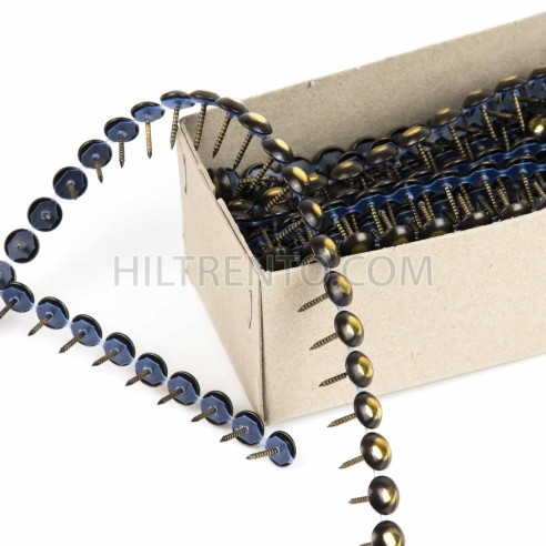 Tachuelas semiplanas 9.5 mm esfumado - Pack 1000 uds