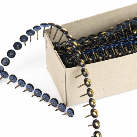 Tachuelas semiplanas 9.5 mm esfumado - Pack 1000 uds